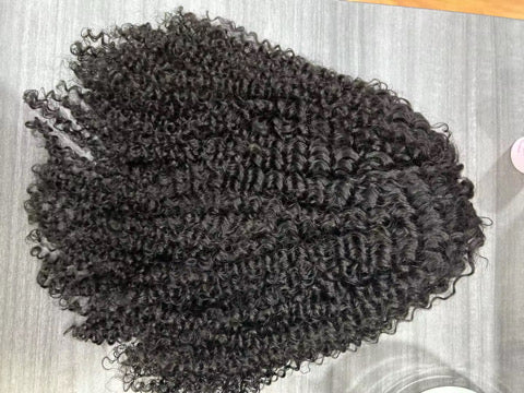 Perruque Demi-Tête Afro Kinky Curly