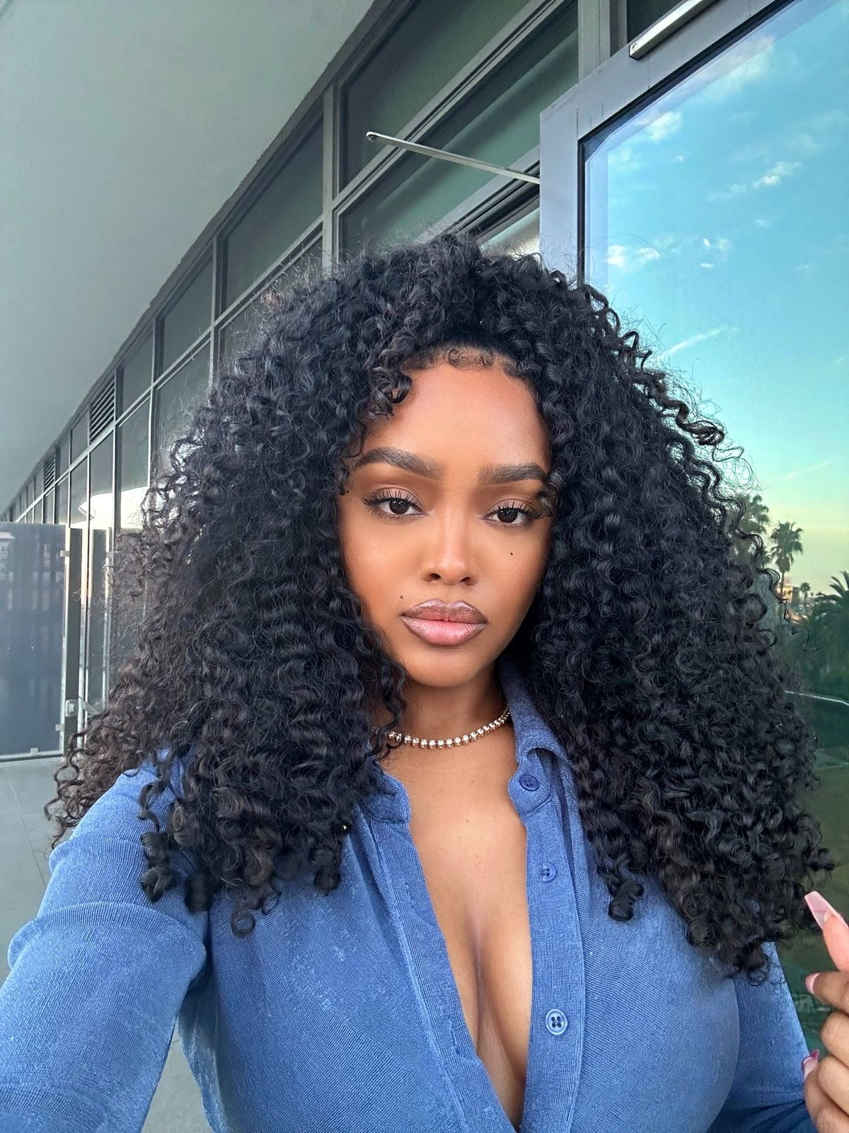 Perruque Demi-Tête Birman Curly